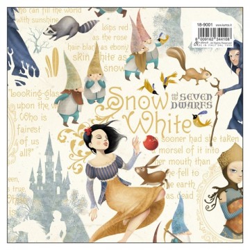 Papel BLANCANIEVES efecto gold