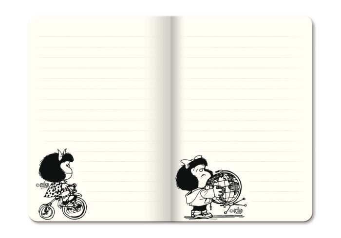 Libreta Tapa Blanda Grande - Mafalda