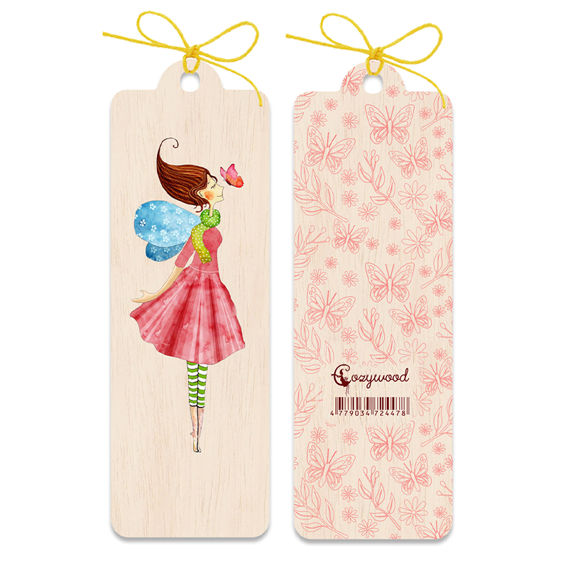 Enjoy The Moment BKN173 MARCAPAGINAS DE MADERA CON ESTUCHE REGALO - Imagen 1