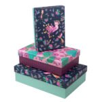 TROPICAL SET 2 CAJAS DECORADAS FANTASIA XL
