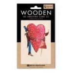 TARJETA DE MADERA CON SOBRE COZYWOOD