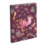 TROPICAL BIRDS PLUM NOTEBOOK FANTASIA