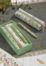 BLOSSOM ESTUCHE Y BOLIGRAFO METAL DECORADO - Imagen 2